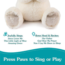 Load image into Gallery viewer, Gund GOODNIGHT PRAYER BEAR, 15 IN