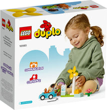 Load image into Gallery viewer, LEGO DUPLO Wind Turbine and Electric Car