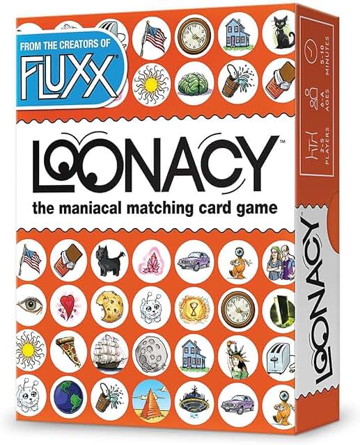 Loonacy The Maniacal Matching Card Game Nuts For Candy & Toys