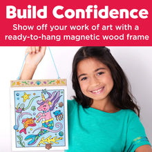 Load image into Gallery viewer, Faber-Castell Paint By Number- Mermaid Pets Wall Art