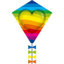 Load image into Gallery viewer, Rainbow Heart Kite