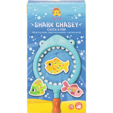 Load image into Gallery viewer, Shark Chasey- Catch A Fish Bath Toy