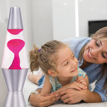 Load image into Gallery viewer, LAVA® LAMP 11.5” - PINK/CLEAR/SILVER