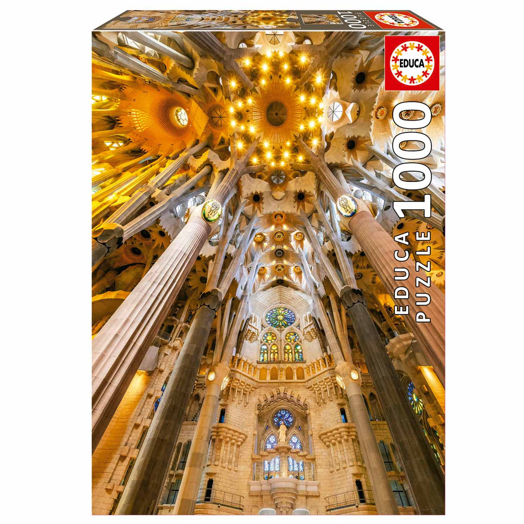 Educa 1000 Piece Puzzle- Sagrada Familia Interior