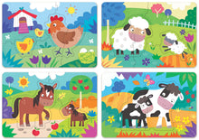 Load image into Gallery viewer, Educa My First 4 Puzzles- Farm Mothers And Babies
