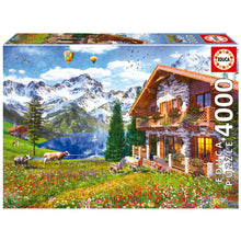 Load image into Gallery viewer, Educa 4000 Piece Puzzle- Chalet In The Alps
