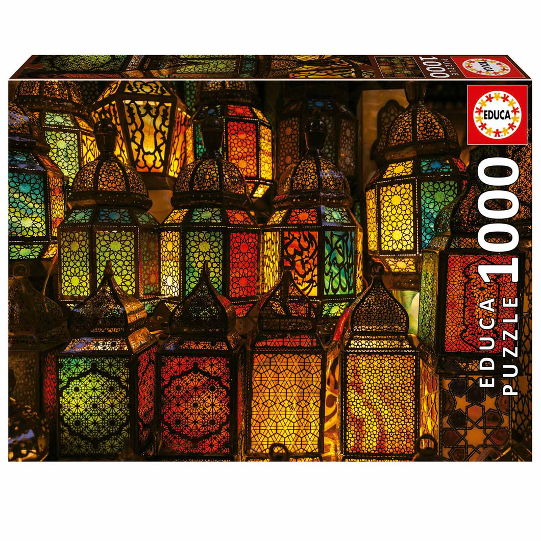 Educa 1000 Piece Puzzle- Lantern Collage