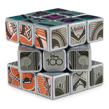 Load image into Gallery viewer, RUBIK`S CUBE, DISNEY 100TH ANNIVERSARY METALLIC PLATINUM 3X3 CUBE
