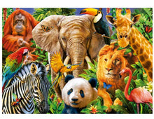 Load image into Gallery viewer, Educa 500 Piece Puzzle- Wild Animal Collage
