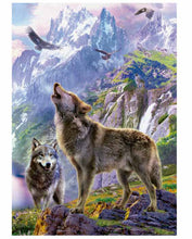 Load image into Gallery viewer, Educa 500 Piece Puzzle-Wolves InThe Rocks
