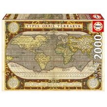 Load image into Gallery viewer, Educa 2000 Piece Puzzle- Map Of The World
