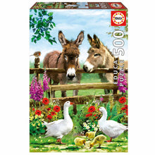 Load image into Gallery viewer, Educa 500 Piece Puzzle- Donkeys
