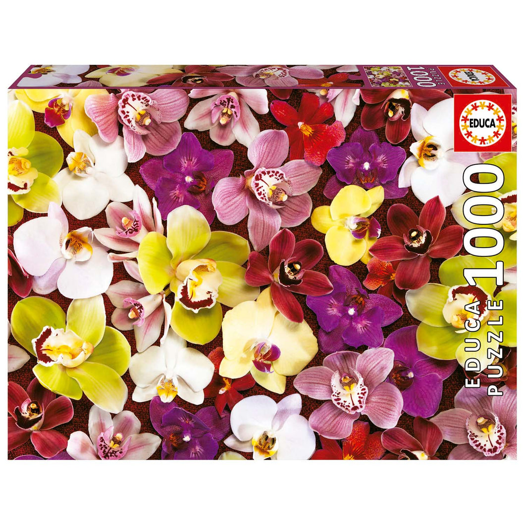 Educa 1000 Piece Puzzle- Orchid Collage
