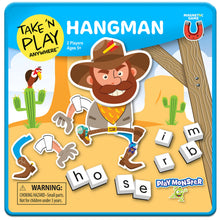 Load image into Gallery viewer, Take n Play Anywhere Magnetic Hangman Game
