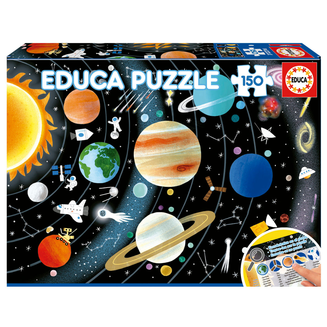 Educa Puzzle 150 Piece Solar System