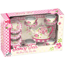 Load image into Gallery viewer, Fancy Tin Tea Set
