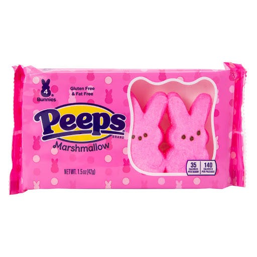 Peeps Marshmallow- Pink Bunny