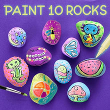 Load image into Gallery viewer, Glow In The Dark Rock Painting Kit
