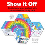 Load image into Gallery viewer, Faber-Castell Rainbow Vibes wall Art
