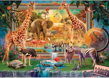 Load image into Gallery viewer, Educa 4000 Piece Puzzle- Savana Coming To Life
