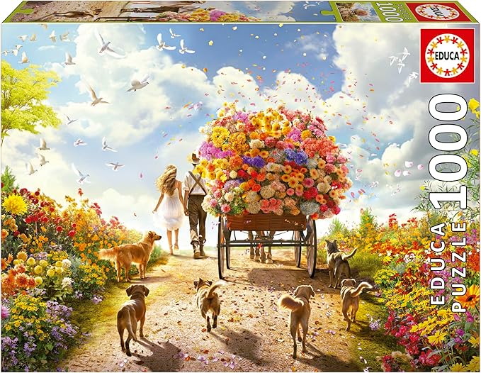 Educa 1000 Piece Puzzle- Carrying Flowers