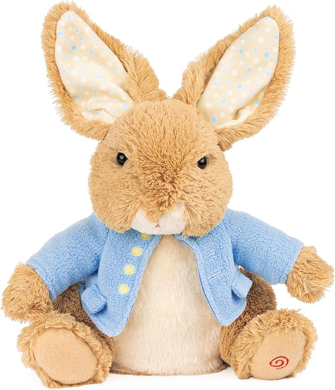 GUND-  Beatrix Potter- Peter Rabbit Peek-a-Ears Animated Plush