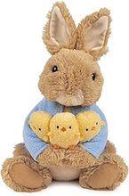 Load image into Gallery viewer, GUND-  Beatrix Potter- Peter Rabbit Holding Chicks Plush
