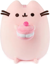 Load image into Gallery viewer, GUND Pusheen Cherry Macaron Squisheen Plush, Squishy Toy
