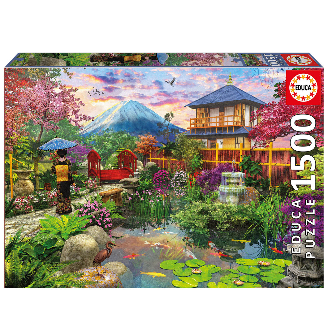 Educa 1500 Piece Puzzle- Japanese Garden