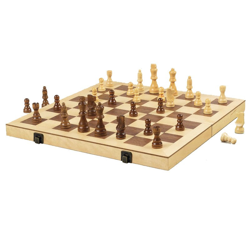 16” Wood Chess Set