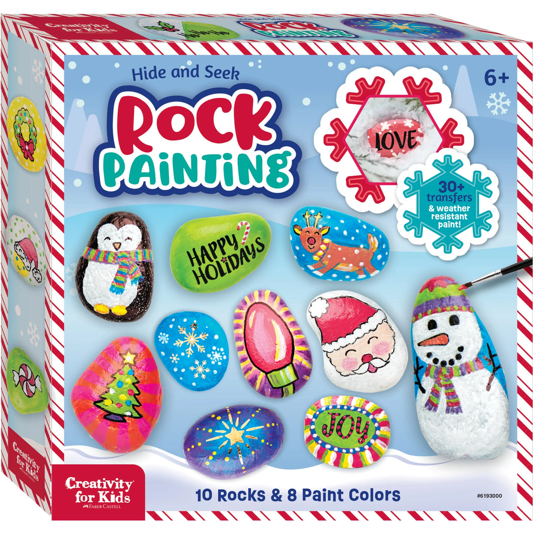 Rock Painting- Holiday Edition