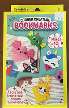 Load image into Gallery viewer, Corner Creature Bookmarks - Easy Origami Bookmarks
