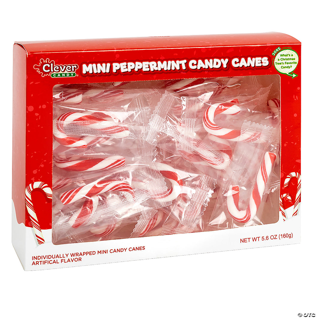 Clever Candy - Mini Peppermint Candy Canes