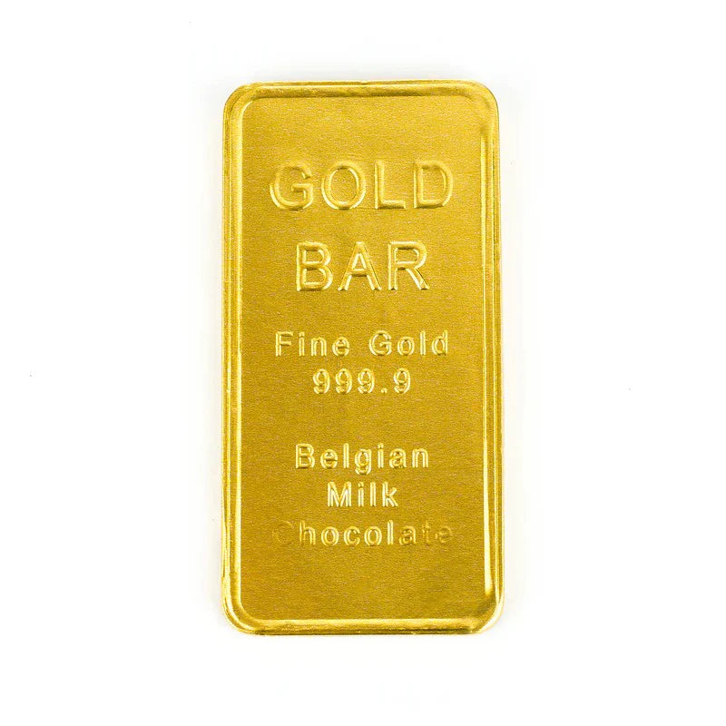 Fort Knox Belgian Milk Chocolate Gold Ingots