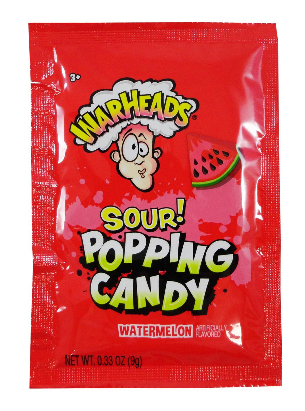 Warheads SOUR Watermelon Popping Candy