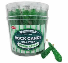 Load image into Gallery viewer, Espeez Rock Candy on a Stick Green Apple
