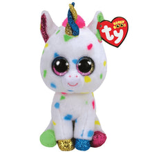 Load image into Gallery viewer, Harmonie Multicolor Unicorn Medium Beanie Boos
