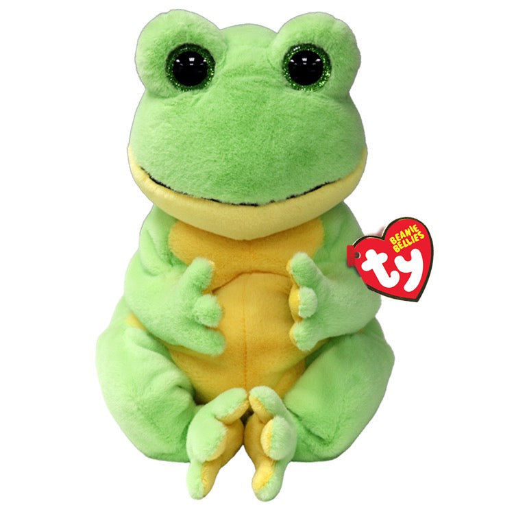 Ty Beanie Bellies Snapper the Green Frog