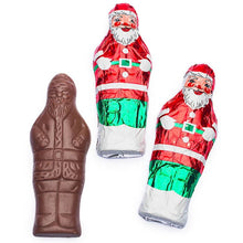 Load image into Gallery viewer, Madelaine Foiled Solid Milk Chocolate Santa  3/4 OZ
