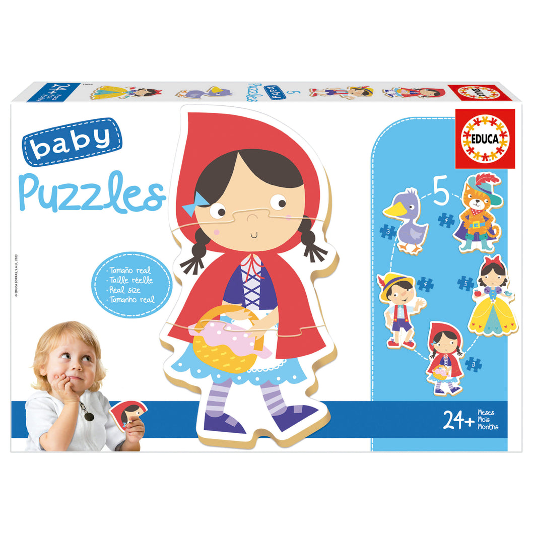 Educa Baby Puzzle 5 Piece- Once upon a time