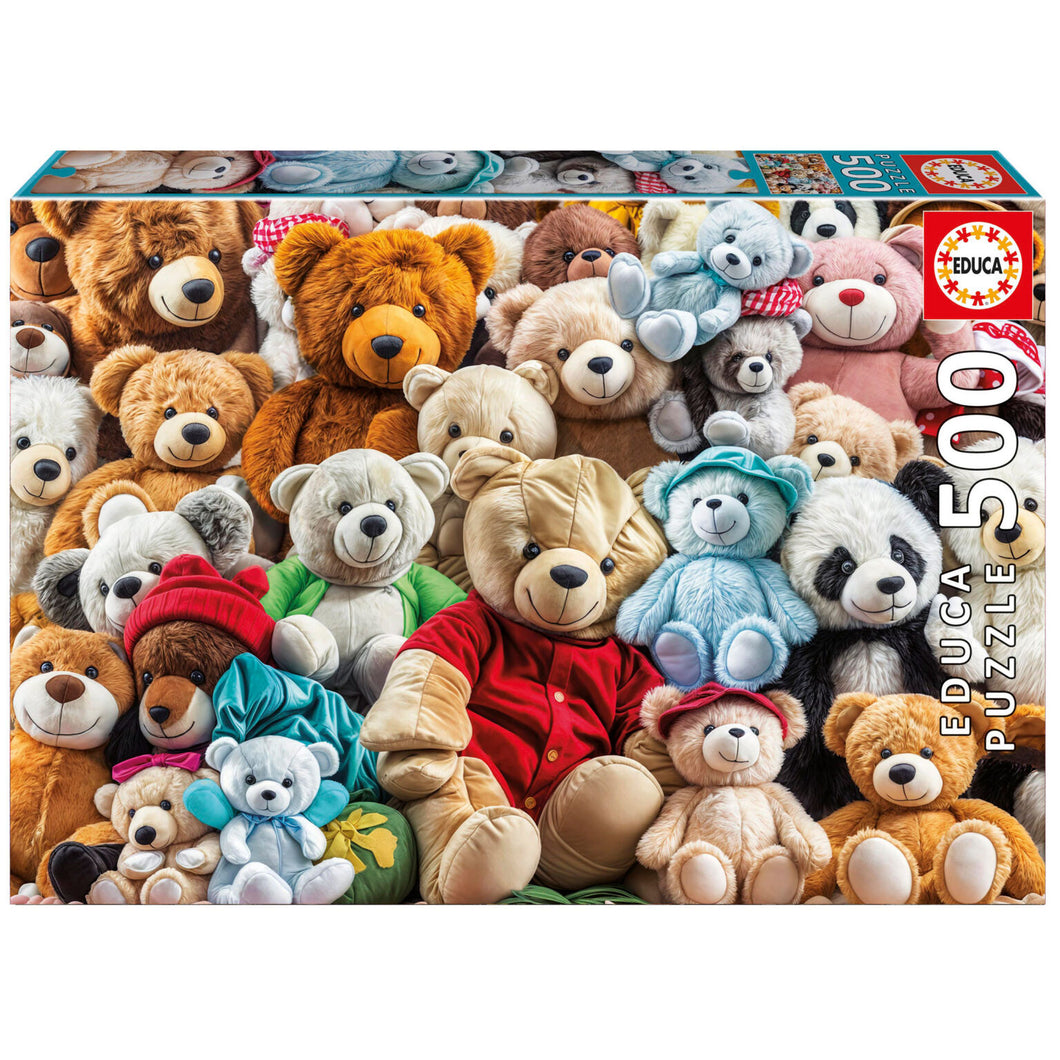 Educa 500 Piece Puzzle- Teddy Bears