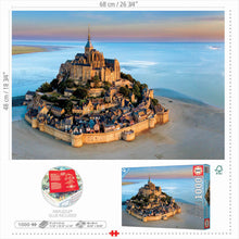 Load image into Gallery viewer, Educa 1000 Piece Puzzle- Mont-Saint-Michel
