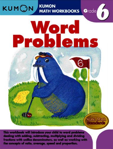 Kumon Grade 6 Math Workbook
