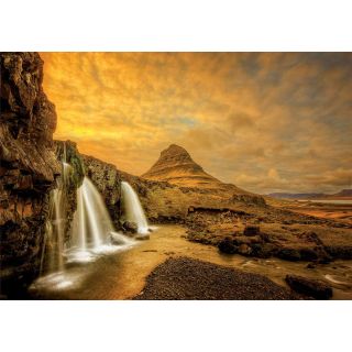 Educa 1000 Piece Puzzle- Cascada Kirjufellsfoss Islandia