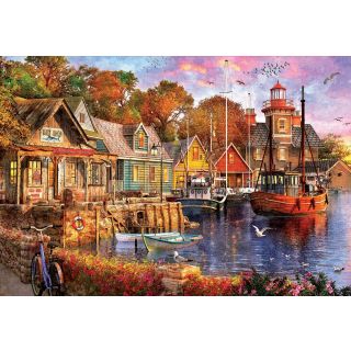 Educa 5000 Piece Puzzle- The Harbour Evening