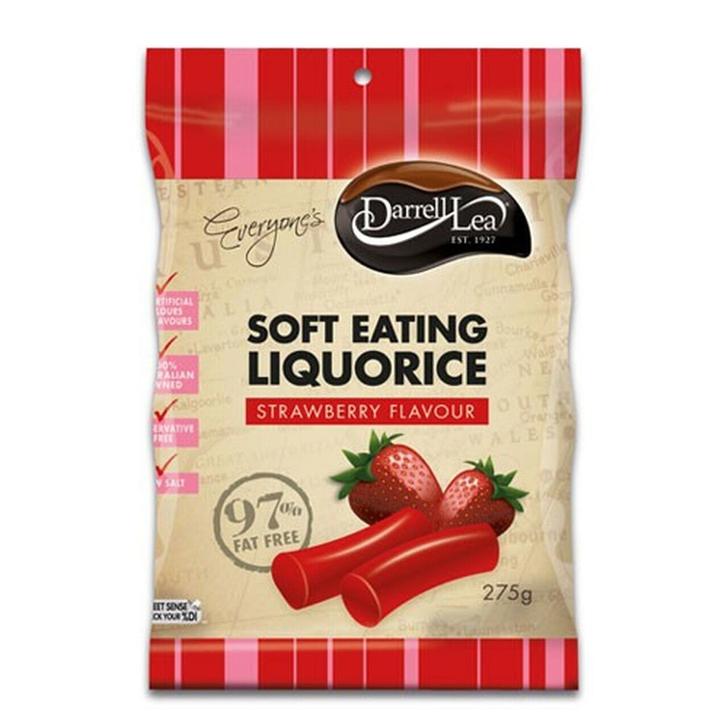 Darrell Lea Australian Strawberry Licorice