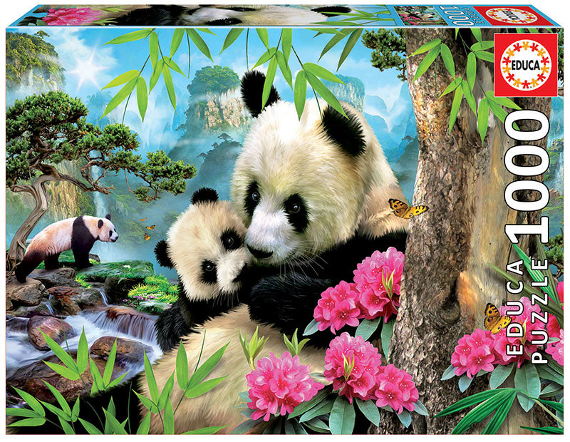 Educa 1000 Piece Puzzle-  Morning Panda