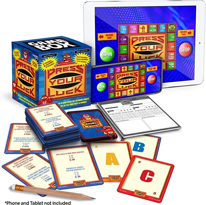 Press Your Luck Game Box