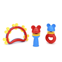 Load image into Gallery viewer, Green Toys Mickey Mouse Shake &amp; Rattle Set
