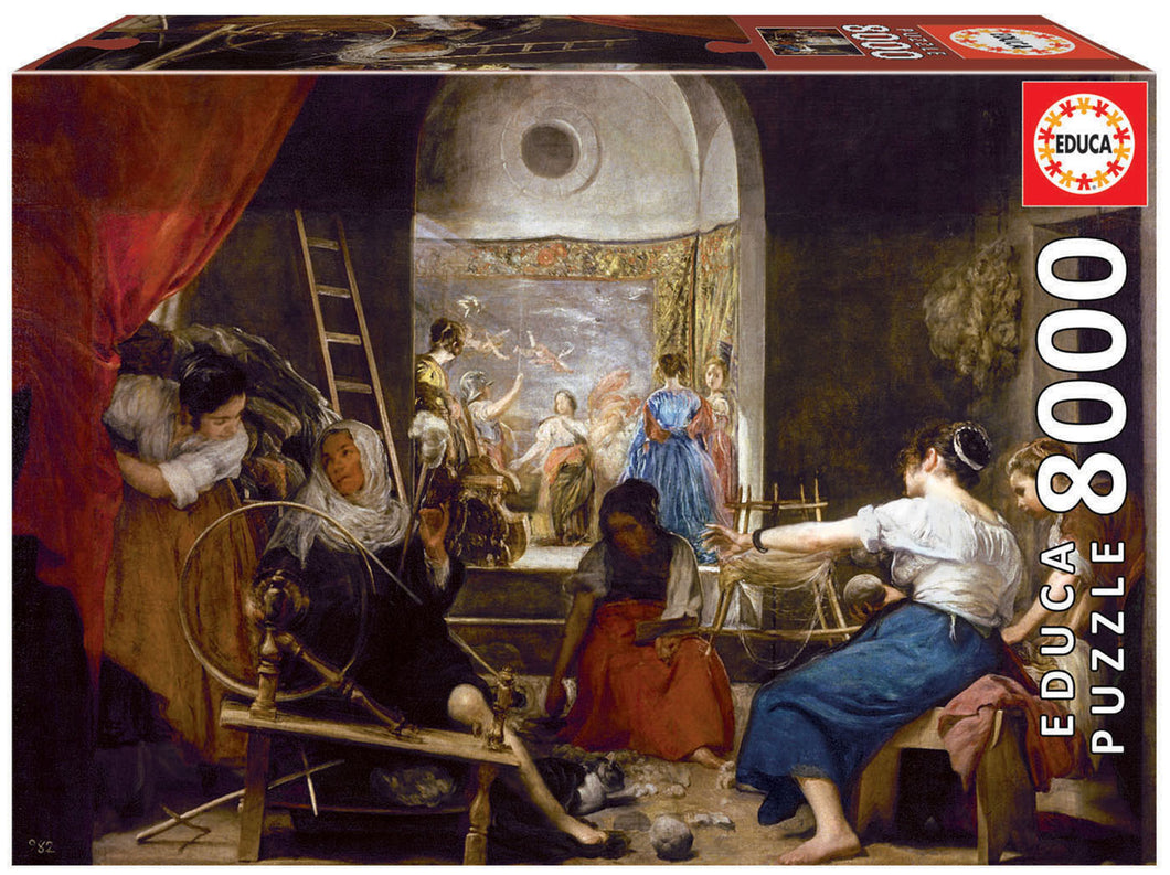 Educa Puzzle 8000 piece The Spinners or Fable of Arachne, Diego Velázquez